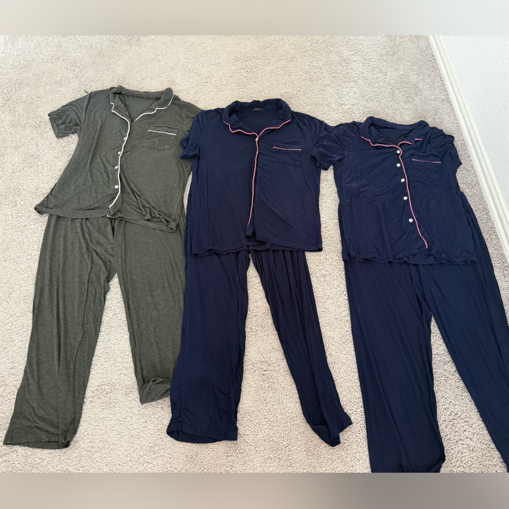 Bundle of 3 avidlove and luxilooks pajama sets